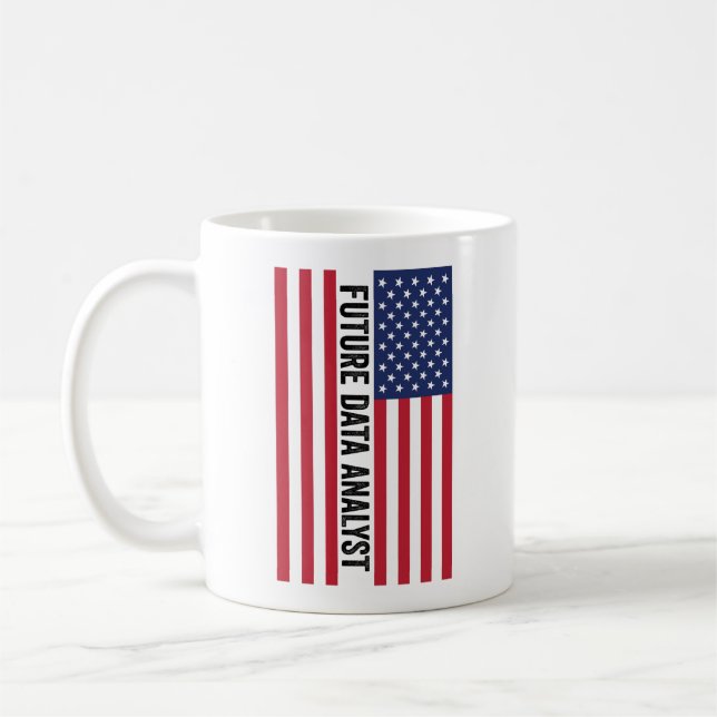 Caneca De Café Analista de Dados Futuro (Esquerda)