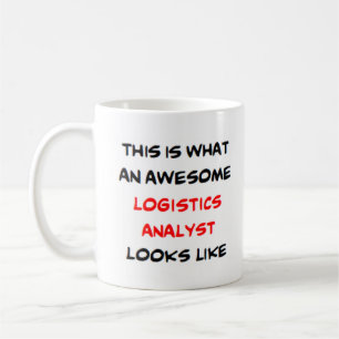 Caneca De Café analista de logística incrível