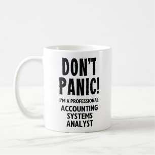 Caneca De Café Analista de Sistemas Contábeis