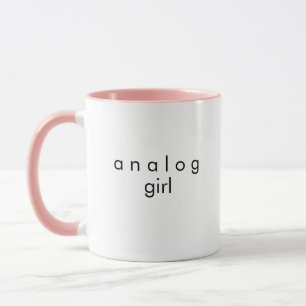 Caneca de Café Analog Girl