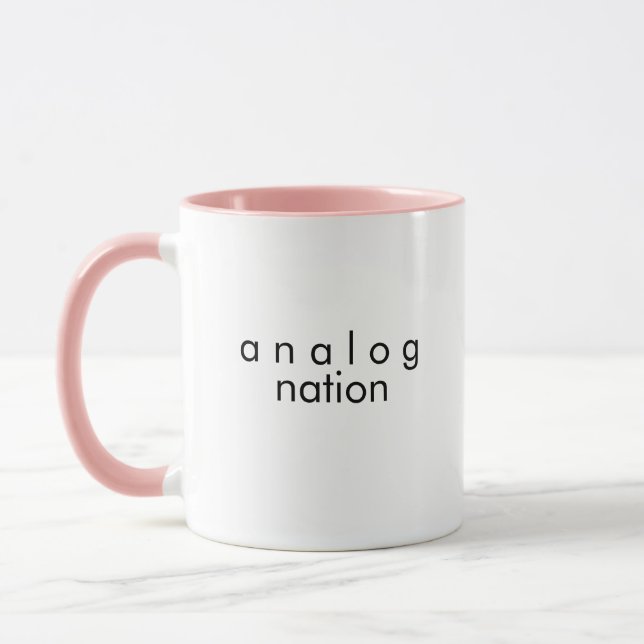 Caneca de Café Analog Nation (Esquerda)