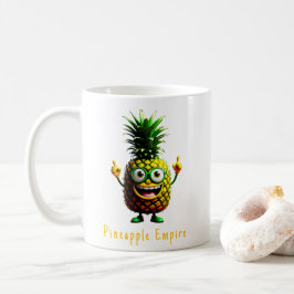 Caneca De Café Ananas - Império do Abacaxi