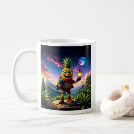 Caneca De Café Ananas - Império do Abacaxi