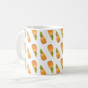 Caneca De Café Ananases tropicais