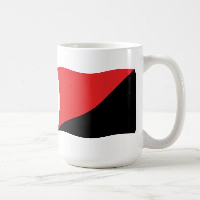 Caneca De Café Anarcho-Syndicalism Mug (Direita)