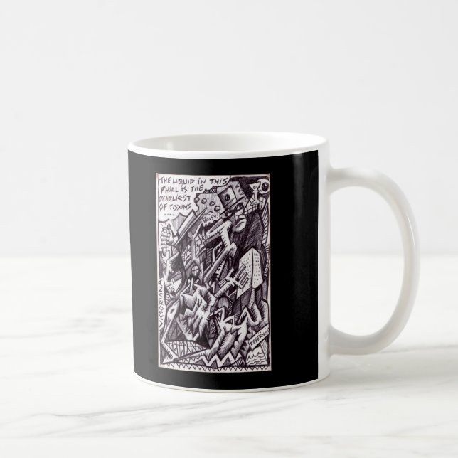 Caneca De Café Anarquista em Grande (Direita)