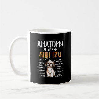 Caneca De Café Anatomia De Um Lover Shih Tzu/ Cão