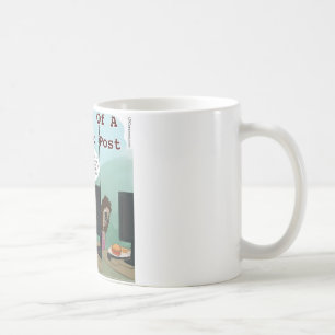 Caneca De Café Anatomia de uma Publicação no Facebook Divertida