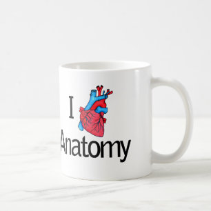 Caneca De Café Anatomia do coração