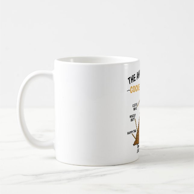 Caneca De Café Anatomia Engraçada De Um Espanhol De Cachorro Para (Esquerda)
