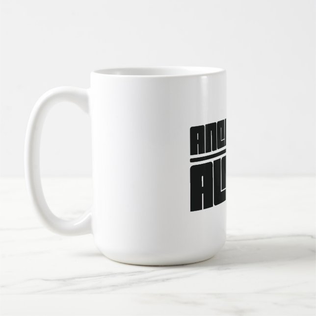 Caneca De Café Anchorage - Alasca (Esquerda)