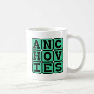 Caneca De Café Anchovas, Cobertura de Pizza