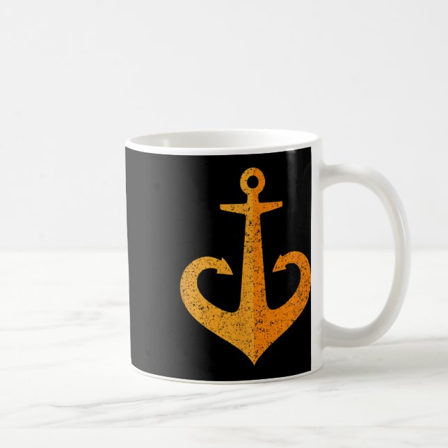 Caneca De Café Âncora de Odesa Odessa Emblema Símbolo Ucrânia Ucr (Direita)