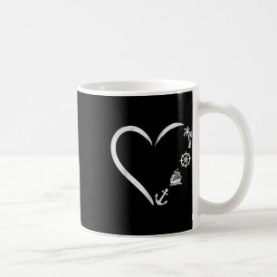 Caneca De Café Âncora Náutica Marinheiros Barqueiros & Amantes de