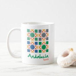 Caneca De Café Andalusian Tiles 4