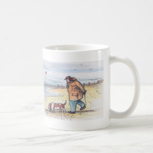 Caneca De Café Andando o cão - 02