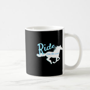 Caneca De Café Andar Como Os Pentes De Cavalo Vento Para Rapariga