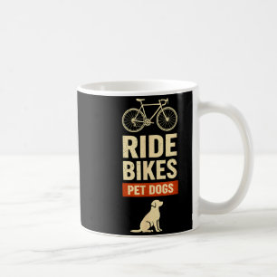 Caneca De Café Andar de Bicicletas Animais de Estimação Cães Bici