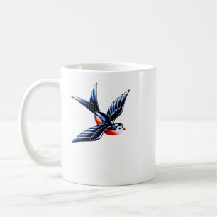 Caneca De Café Andorinha em Voo