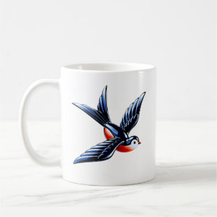 Caneca De Café Andorinha Voadora