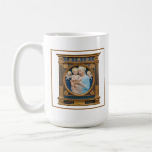 Caneca De Café Andrea Della Robbia c1485 Madonna e Child