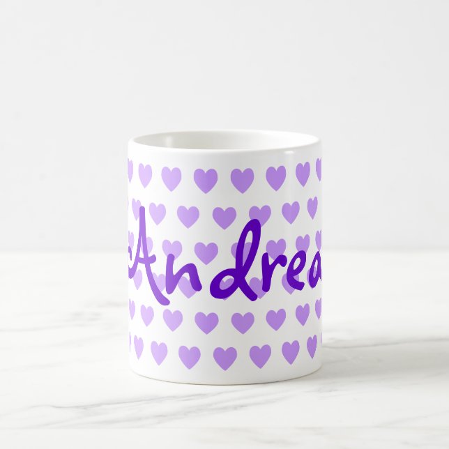 Caneca De Café Andrea em roxo (Centro)