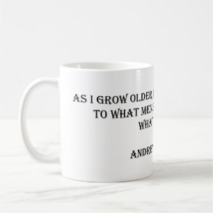 Caneca De Café Andrew Carnegie Quote Mug