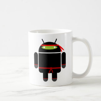 Caneca De Café Android Ninja