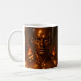 Caneca De Café Androïde regard de feu
