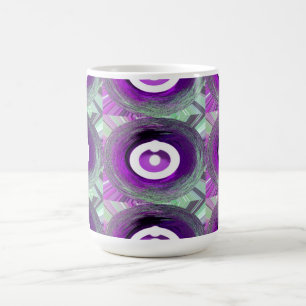 Caneca De Café Anéis da sorte arte da sorte