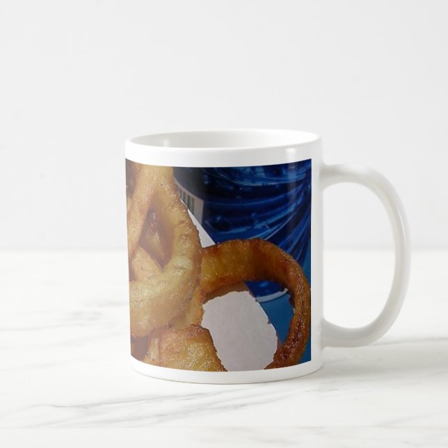 Caneca De Café Anéis de cebola fritados (Direita)