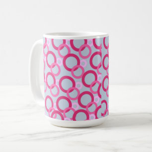 Caneca De Café Anéis de Rosa