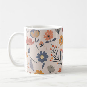 Caneca De Café Anêmonas das flores da primavera