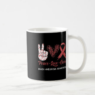 Caneca De Café Aneurisma Consciência Paz Amor Curto Leopardo 1