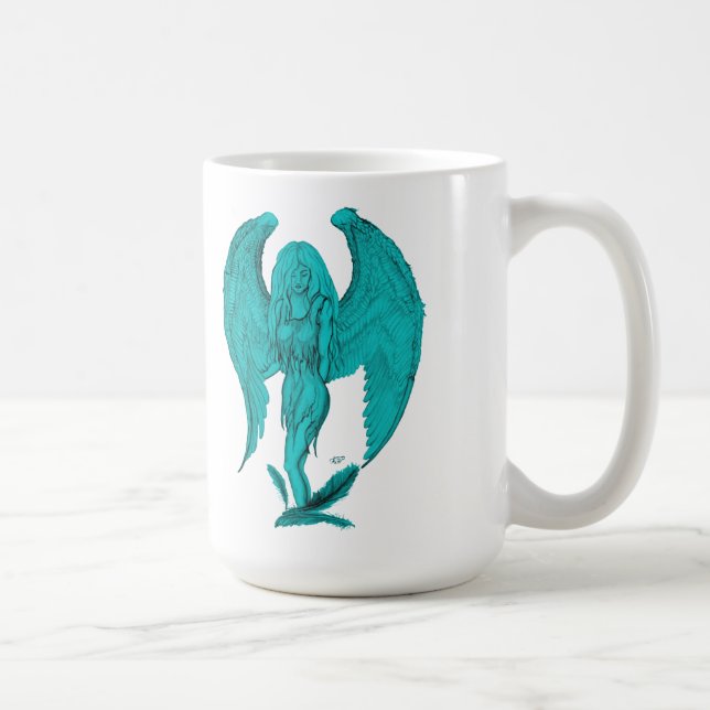Caneca De Café Angel (Direita)