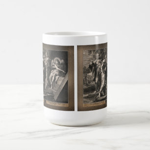Caneca De Café Angel Anunciando a ressurreição de Jean Roullet