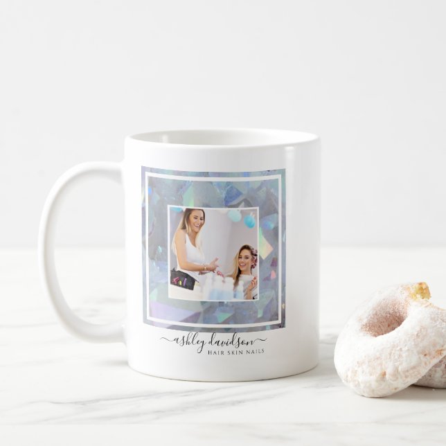 Caneca De Café Angel Aura Quartz - Foto Comercial Coffee Mug (Com Donut)