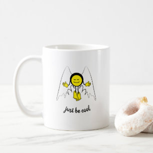 Caneca De Café Angel Emoji