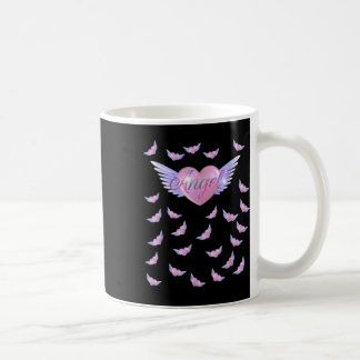 Caneca De Café Angel Heart Com Asas