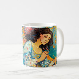 Caneca De Café Angel Hug