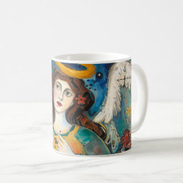 Caneca De Café Angel Line