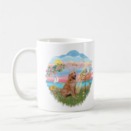 Caneca De Café Angel Star - Golden Retriever #2