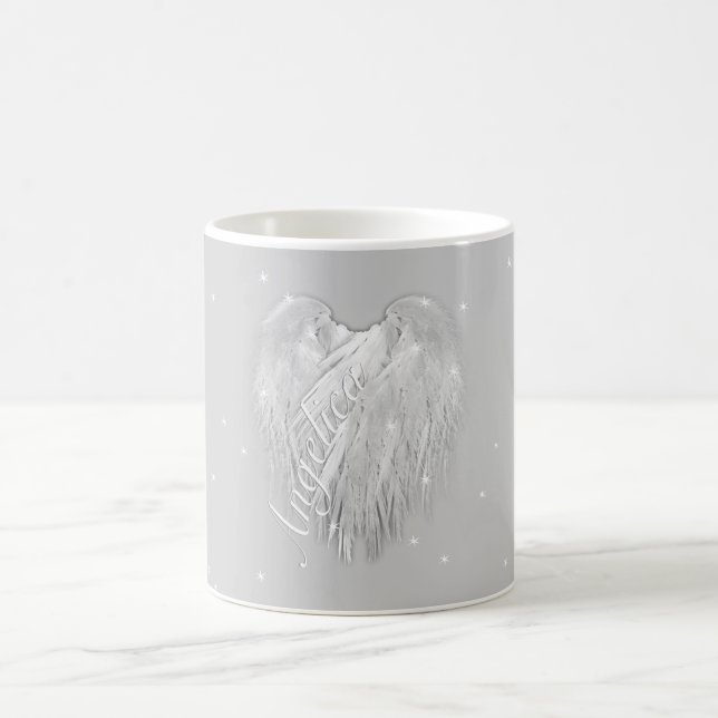 Caneca De Café ÂNGEL WINGS Sparkle Heart (Centro)