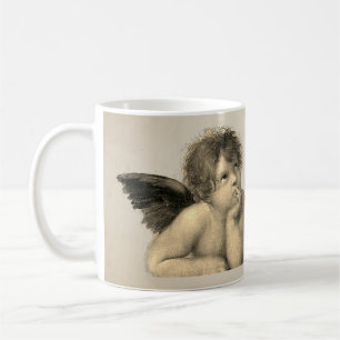 Caneca De Café Angels - anjo Raphael Vintage - habby chic -