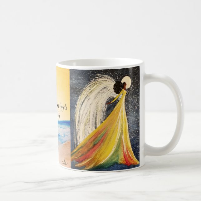 Caneca De Café Angels Entre A Nossa Coffee Mug (Direita)