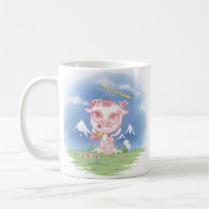Caneca De Café Angels Little Pets “Cow "
