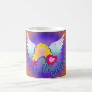 Caneca De Café Angels Love
