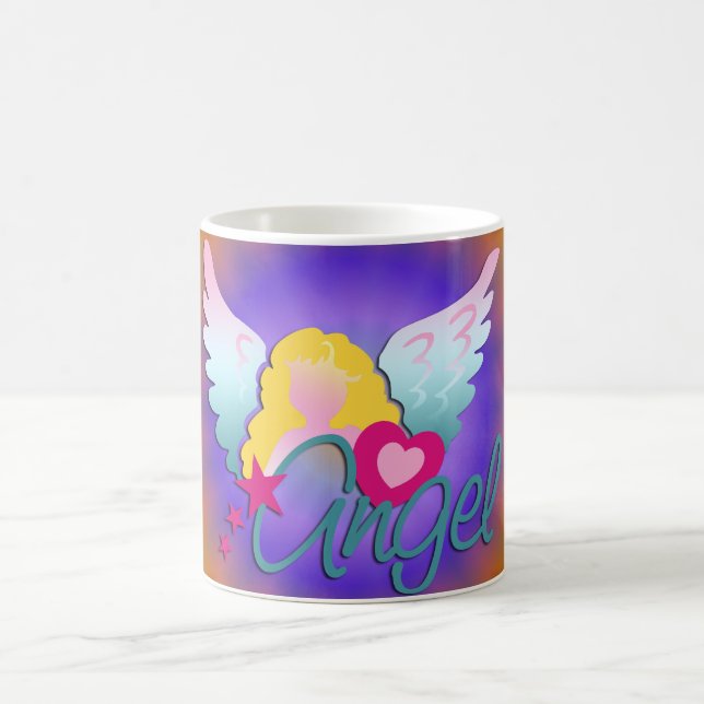 Caneca De Café Angels Love (Centro)