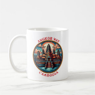 Caneca De Café Angkor Wat, Camboja