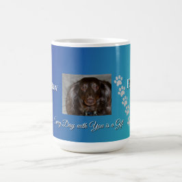 Caneca De Café Angled Pawprints Tribute